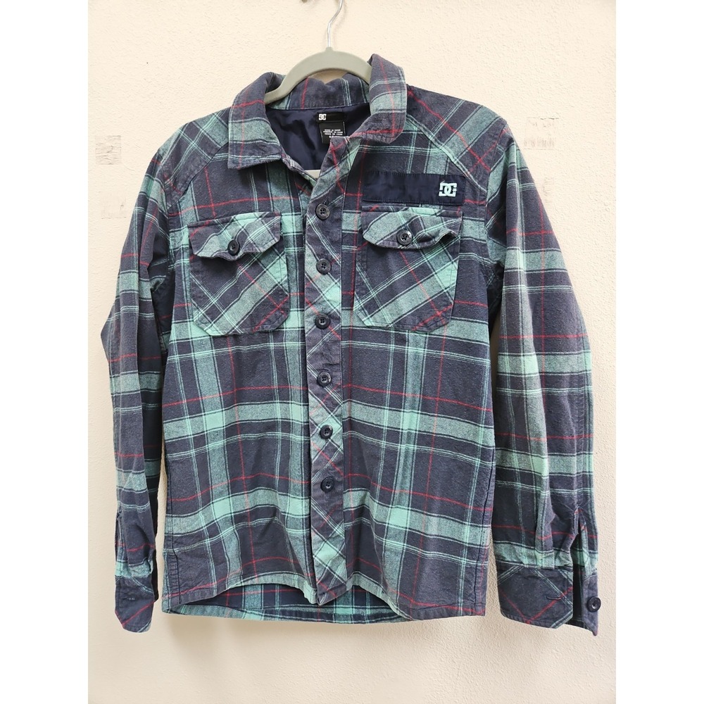 DC Shoes Women's Small Long Sleeve Flannel